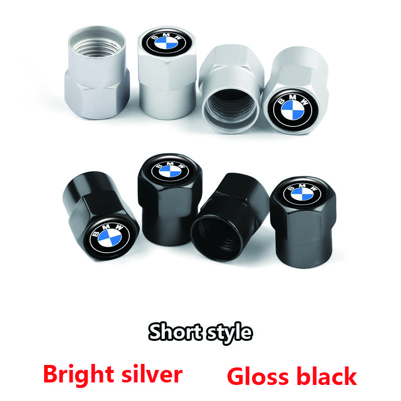BMW Blue White logo Car Wheel Tire Valve Caps Air Stem For BMW E36 E46 E60 E90 G30 G11 F15 X5 F10 F30 G20 Tyre Plug Accessories