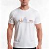 Kingdom Monorail Tshirt Summer Casual Cotton Tee Oversized Streetwear Tops Vintage Graphic Print Loose Fit Short Sleeve