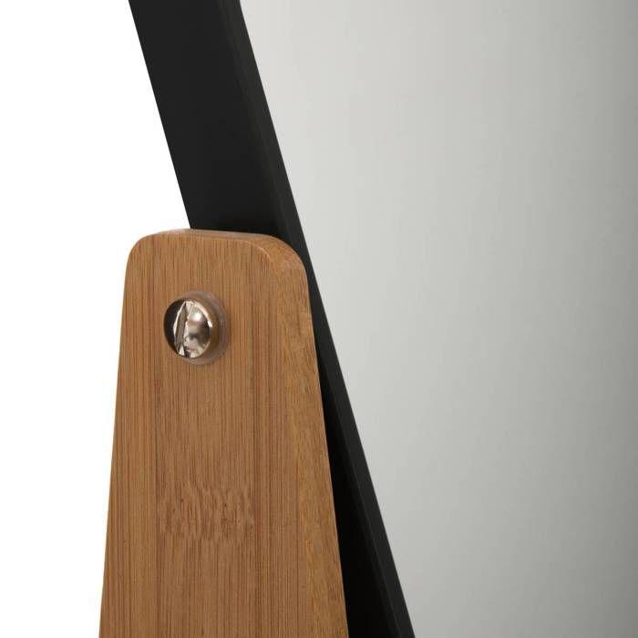 5five - Miroir 16x22cm Bambou "naturéo" Noir