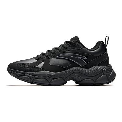 Chengguang Leather Fashion Trend Durable Breathable Low-Top Casual Shoes Men Sneaker Black Gray 912548802-6