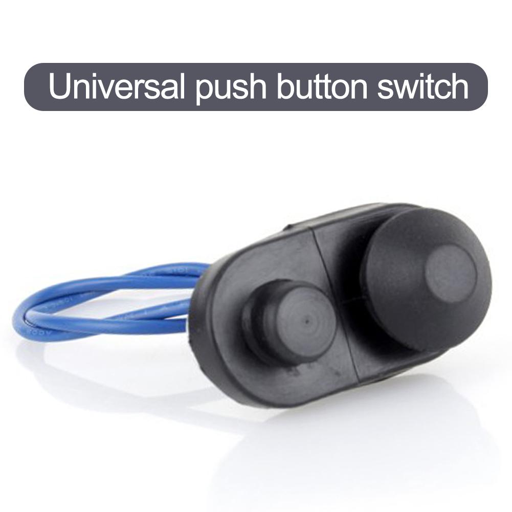 1 ks spínač světel interiérových dveří auta černý spínač světel dveří univerzální tlačítkový spínač světel dveří díly pro interiér auta