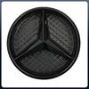 2025 Hot For Benz AMG Silver And Black OE Style Front Grill Star Emblem Chrome Logo Badge Fit For Mercedes Benz E200 E250 E300 E