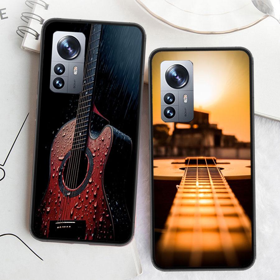 Guitar Collection Phone Case For Xiaomi Poco F7 Mi 14 Ultra 15 13 12 Pro 11T 10T 12T Pro 12X 11i 11 10 Lite 5G 9 8 Cover Capa Co