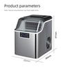Large Capacity Ice Maker 30KG/35KG Square Ice Cubes Making Machine Commercial Small Milk Tea Shop Ice Maker