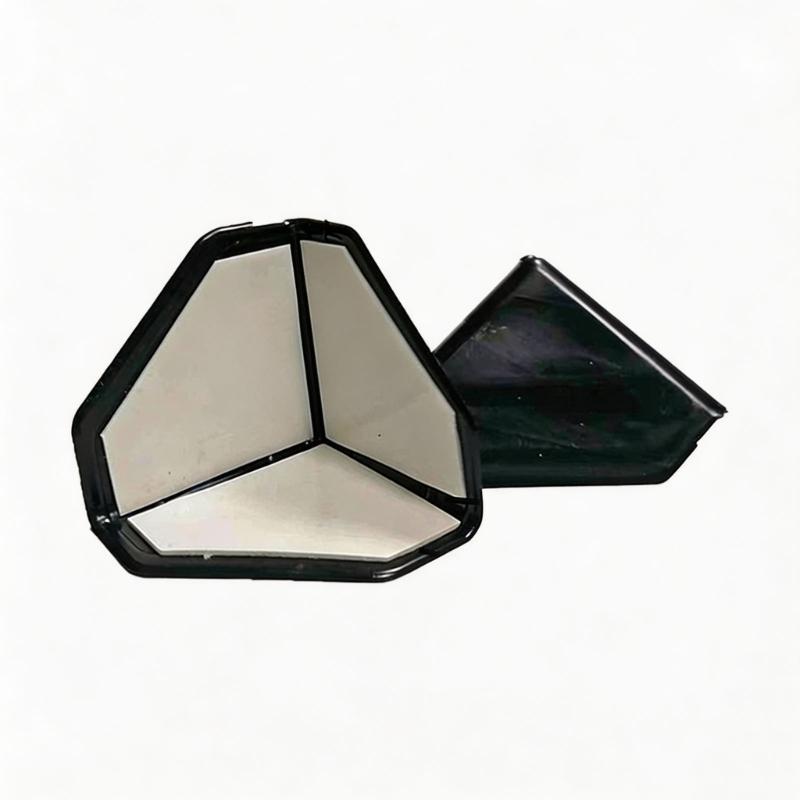 Adhesive Corner Guards for Shipping Cartons, 50 Plastic Protectors for Moving and Package Corner Coverage Tasks