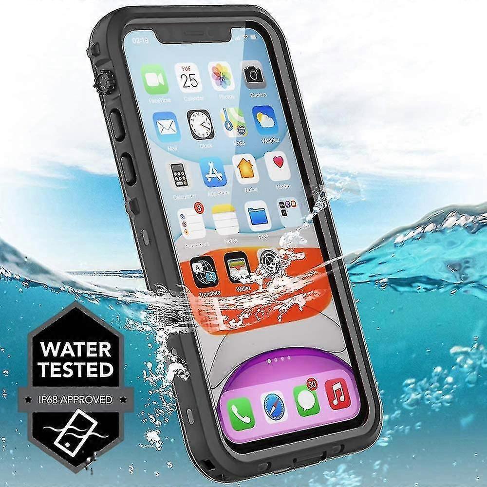 Wasserdichte Hülle für iPhone 11 mit Displayschutz, Vollkörperschutz, Stoßfest, Staubdicht, Schmutzdicht, Strapazierfähig, IP68 Wasserdichte Hülle für iPhone 11(6,1 Zoll