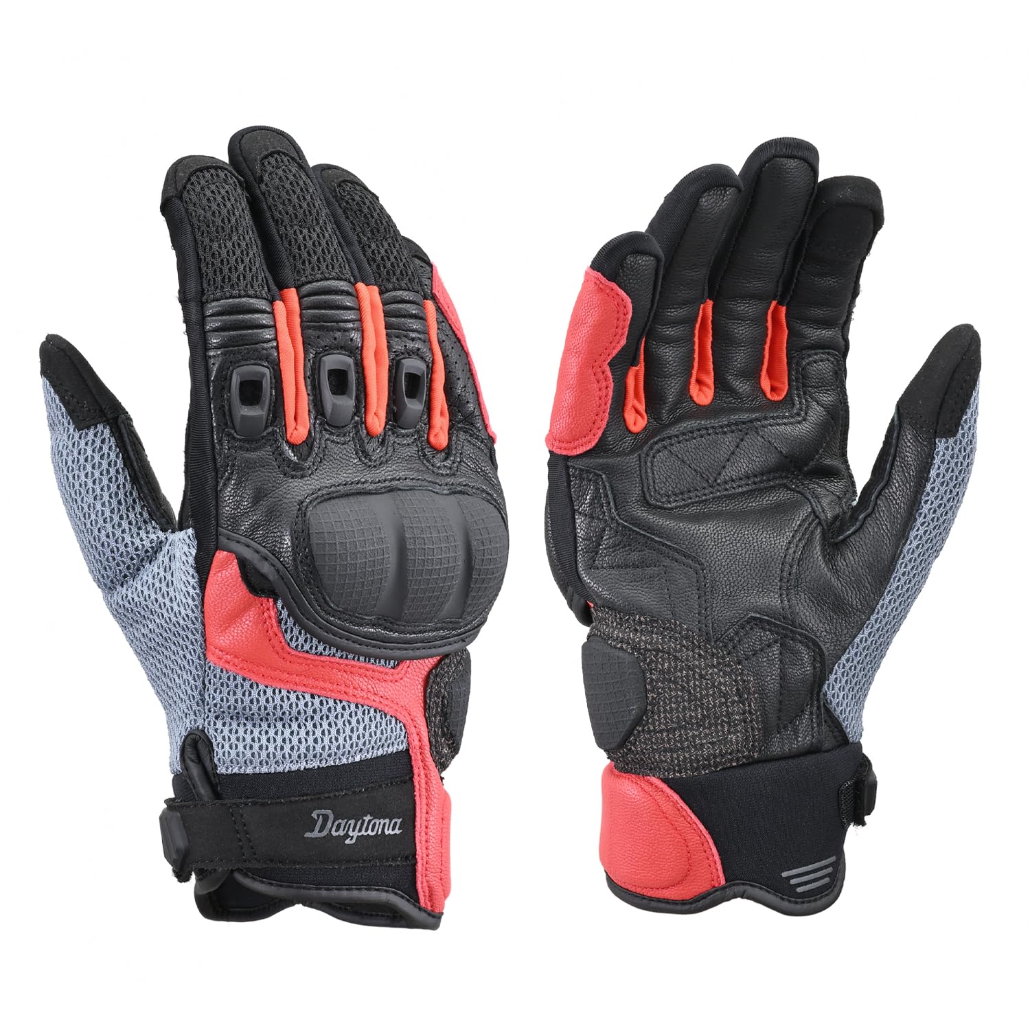 

Daytona Motorcycle Leather Hard Smartphone Comfort Airflow Mesh Gloves Size 45917 Gloves, Summer, Mesh, (Goat Leather), Protector, Compatible, DG-008,