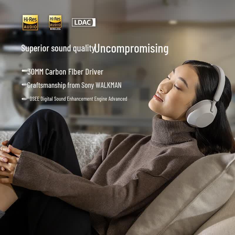 Sony WH-1000XM5 Wireless Noise-Cancelling Over-Ear Headphones