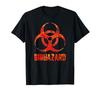 Camiseta Biohazard Distressed Profesor de Ciencias Biología Estrella de Rock Regalo