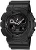 Casio MATTE BLACK Watch G-SHOCK GA-100-1A1 Men's [Imported]