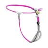 Stainless Steel Female Chastity Belt Invisible Underwear Anal Hole  Bondage Lockable Pants Vaginal Plug Sex Toys for Woman