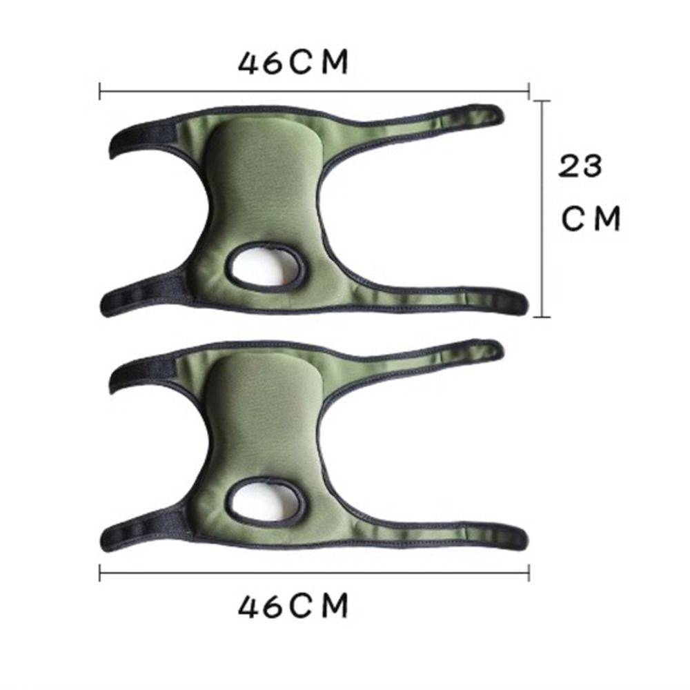 1Pair Anti Slip Knee Protection Adjustable Kneeling Cushion Safety Supplies Garden Knee Pads  Work