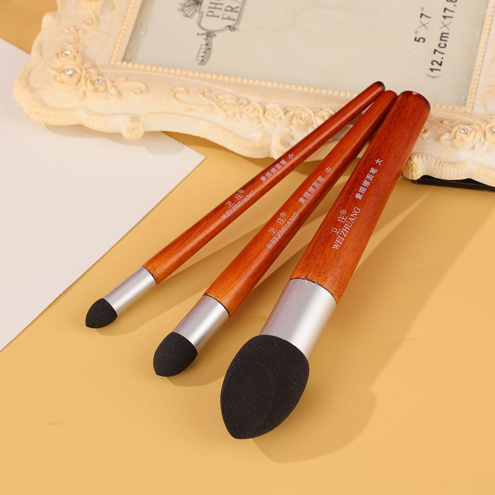 Artist Blending Pen Washable Sketch Rubbing Sponge Brush Reusable Drawing Art Blenders Tools Correcting Lightening & Highlight