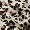 Sinofuode Mulberry Silk Retro Leopard Print Dress