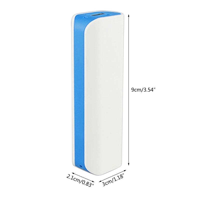 18650 Battery Charger Case Portable External DIY Power Bank Holder for 1x 18650 Battery Charger Box Holder Weldless