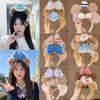 Adorable Animal Plush Headband for Women: 2025 Super Cute Cartoon Doll Face Washing Hair Accessory.