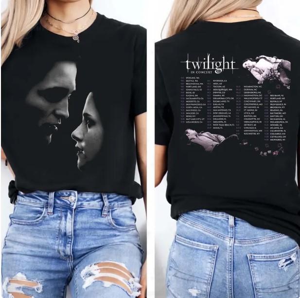Twilight Tour 2025 Shirt Twilight in Concert T-shirt Unisex T-Shirt S