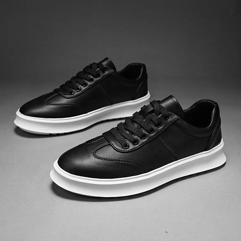 Fashion Mens Shoes Lace Up Fashion Wingtip Oxford Leather Men Black Shoes Classic Business Formal Shoes for Men Shoe Zapatillas Hombre