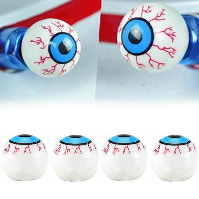 Halloween Eyeball Car Tyre Valve Caps Personalized Universal Valve Stem Cover Car Tyre Caps Valve Caps for Car Bicycle