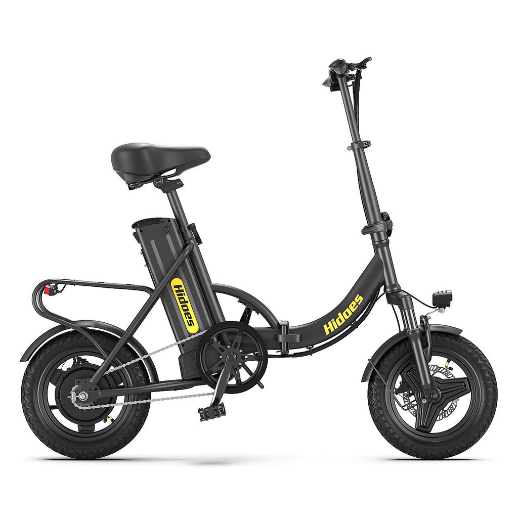 Hidoes HD- C5 Stadttaugliches faltbares E-Bike 250W Motor 36V10.4Ah Akku 25KM/H Höchstgeschwindigkeit 14 Zoll Offroad-Reifen 120kg Zuladung Unisex Elektrofahrrad