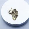 Shawl Buckle Anti-Exposure Suit Brooch Animal Brooches Pins Tiger Pendant Men Brooch Tiger Brooch