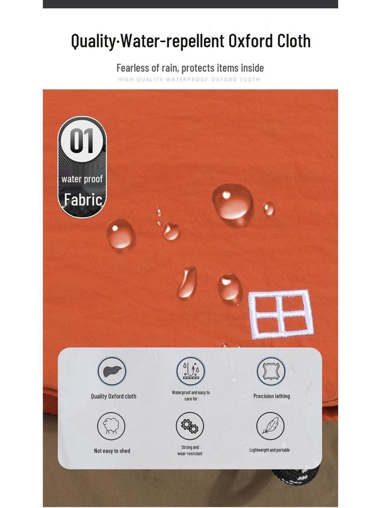 Ultraleichter grenzüberschreitender japanischer & koreanischer Stil Wasserdichter Damen-Reiserucksack - Große Kapazität für Outdoor & Camping