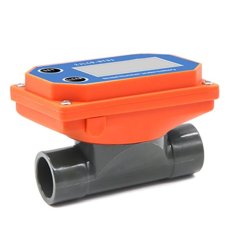 

Digital Turbines Flowmeter Suitable For Farm & Garden Irrigation With LCD Display Measure Water Petrol Kerosene Methanol