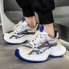 Fashion 2025 Spring Summer New Mesh Dad Shoes for men Thick Sole Height Increasing Breathable Versatile Casual Sports Campus White Snea