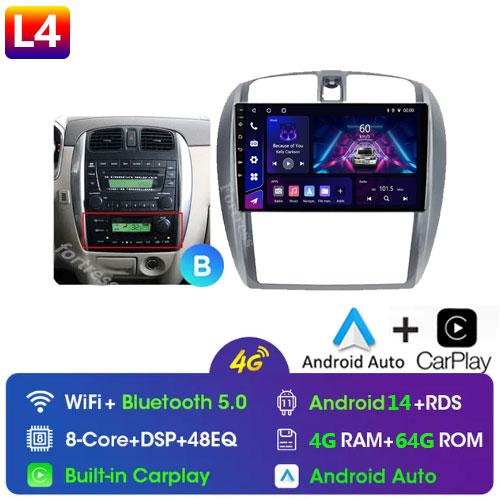 Fortress 8G+128G QLED Car Radio For Mazda 323 BJ 2000-2003 Multimedia Video Player Auto Navigation Android 13 2din DVD Head Unit