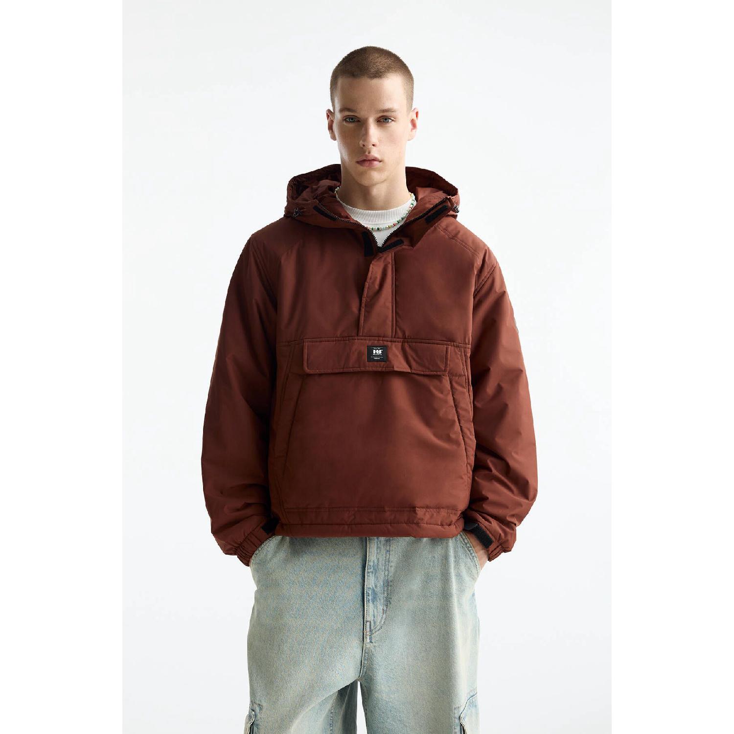 

Куртка с логотипом и карманом-кенгуру XS