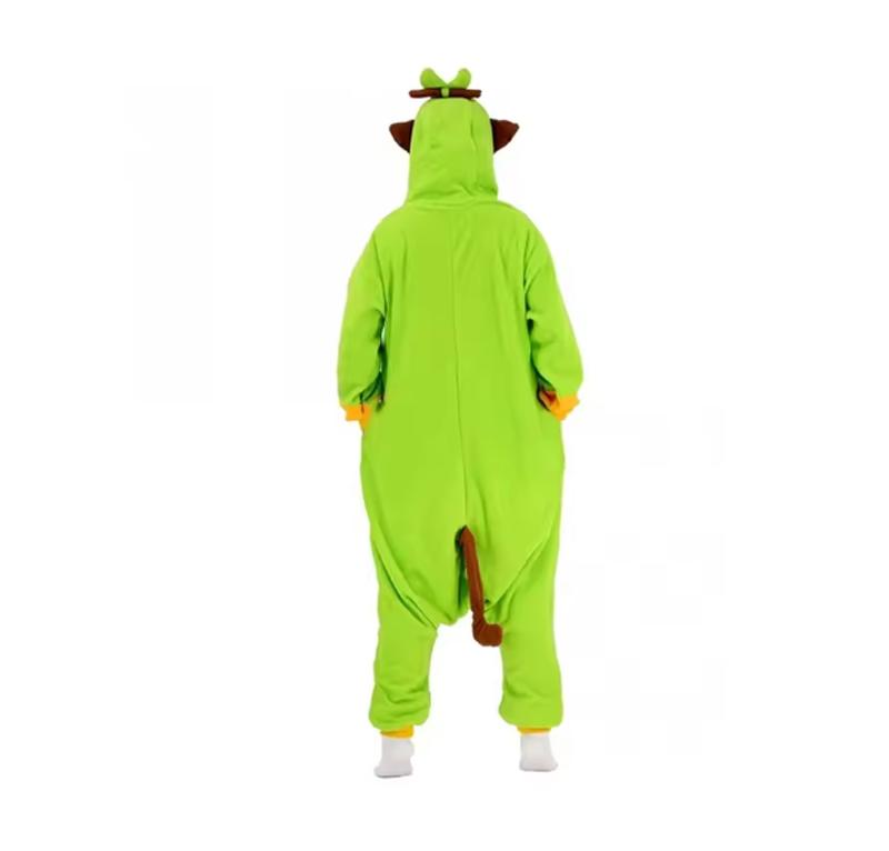 Women Onesies Grookey Kigurumi Halloween Party Cosplay Costume Pijamas Sleepwear Monkey Jumpsuit Gift