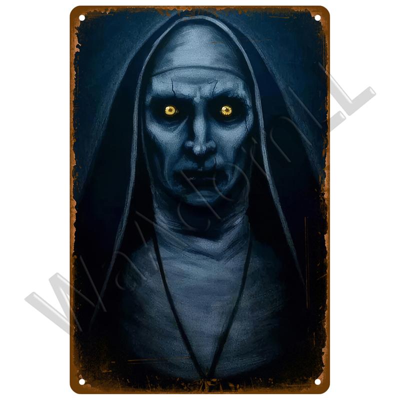 Retro Tin Sign Aesthetic Living Room Metal Wall Decor Decoration Cinema Vintage Metal Sign Movie Industrial Deco Films Poster