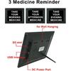 [Upgraded 10 Inch] Digital Day Calendar Clock Auto-Diming & 8 Alarms Options Extra Large Date Time Non-Abbreviations Dementia Impaired Vision Senior