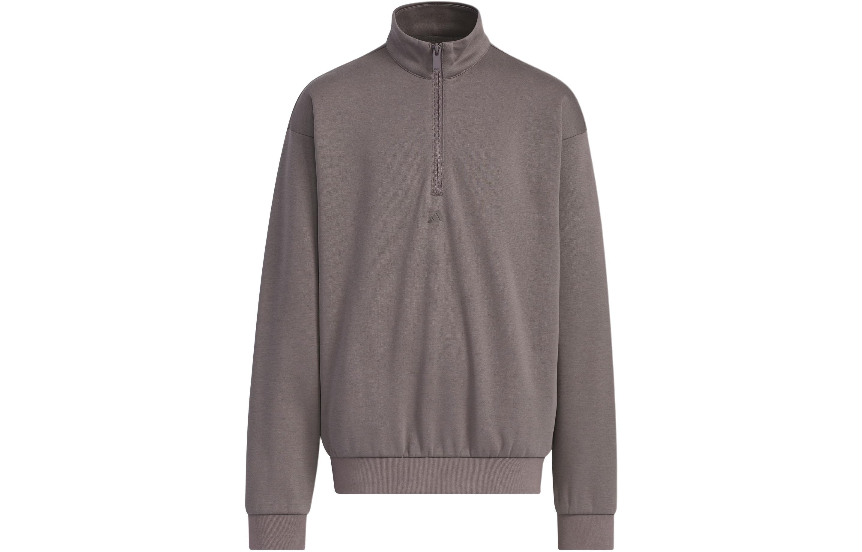Adidas Sweatshirt The 2024 Collection Chapter 02 Basketball Crew Sweatshirt Charcoal Gray Kids  JI9622 128