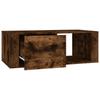 Coffee Table Smoked Oak 100x50.5x35 cm Particleboard