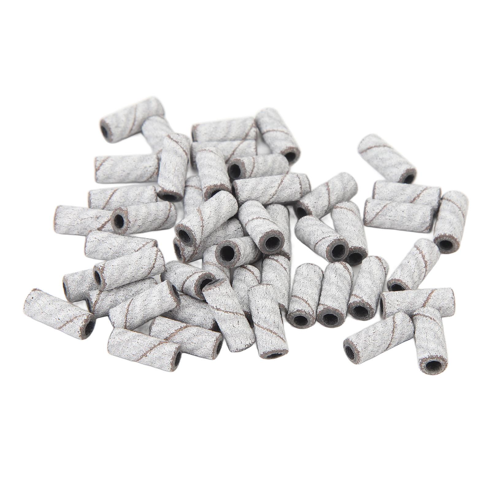 

100 шт. 240 грит шлифовальные колпачки для маникюра полировка шлифовальные ленты для фрезера ногтей