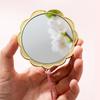 Tassel Chinese Style Mirror Copper Vanity Mirror Portable Vintage Mirror  Makeup