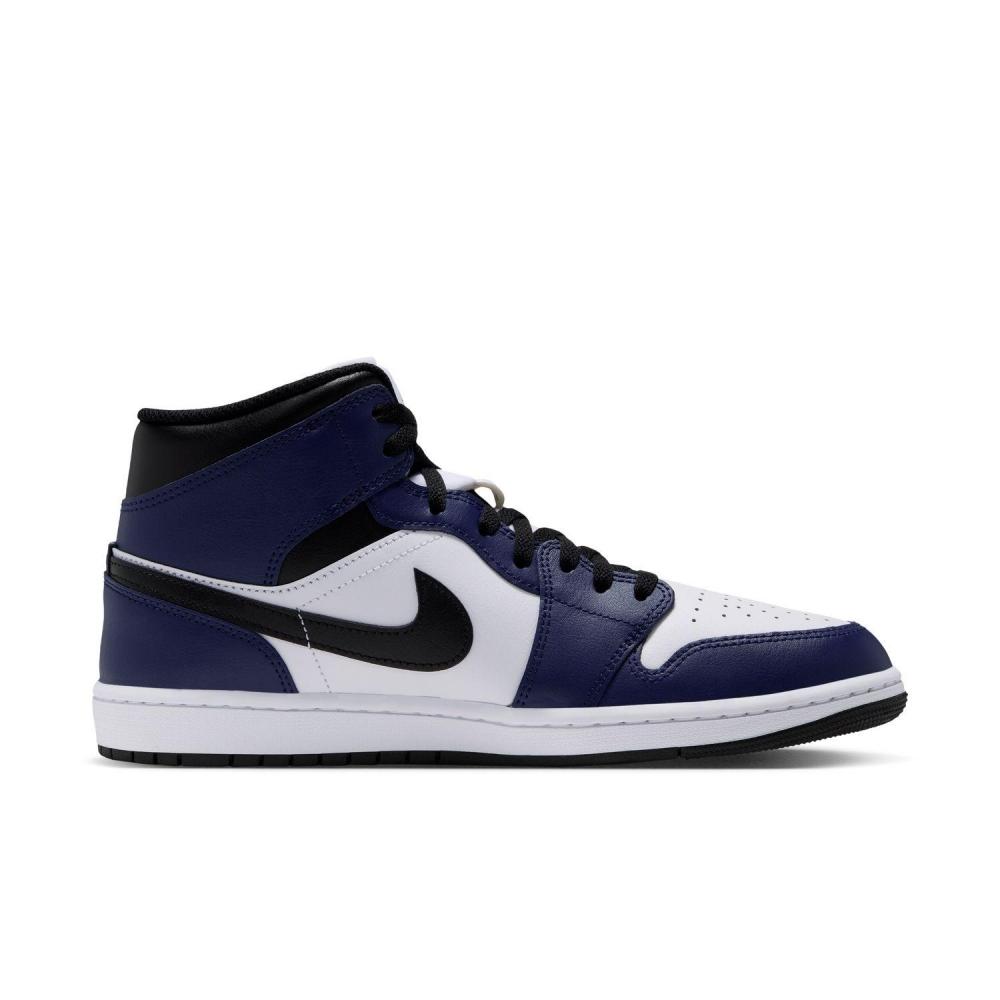 Nike Air Jordan 1 Mid Sneakers 108whiTe T Grey Mdq8426