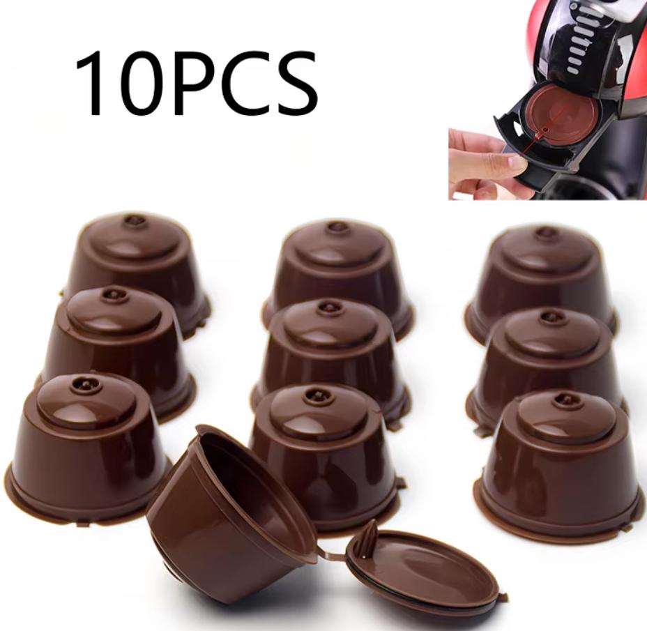 Reusable Coffee Capsule for Nespresso Machines, Refillable Coffee Capsule, Stainless Steel Mesh Filter, Eco-Friendly