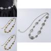Bohemian Waist Chain Vintage Embossed Metal Pendant For Women Summer Fashion Accessory