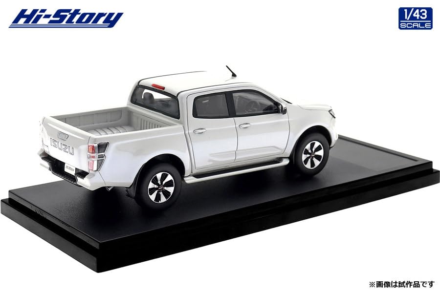 Interallied Hi Story ISUZU DL40 Splash White Finished Model HS524WH 1/43 D-MAX (2021)
