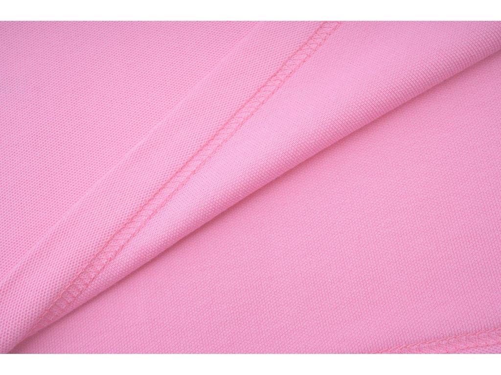 Pánské klasické růžové polo tričko s krátkým rukávem – neformální bavlněné tričko s klopou slim fit, k dispozici velké velikosti