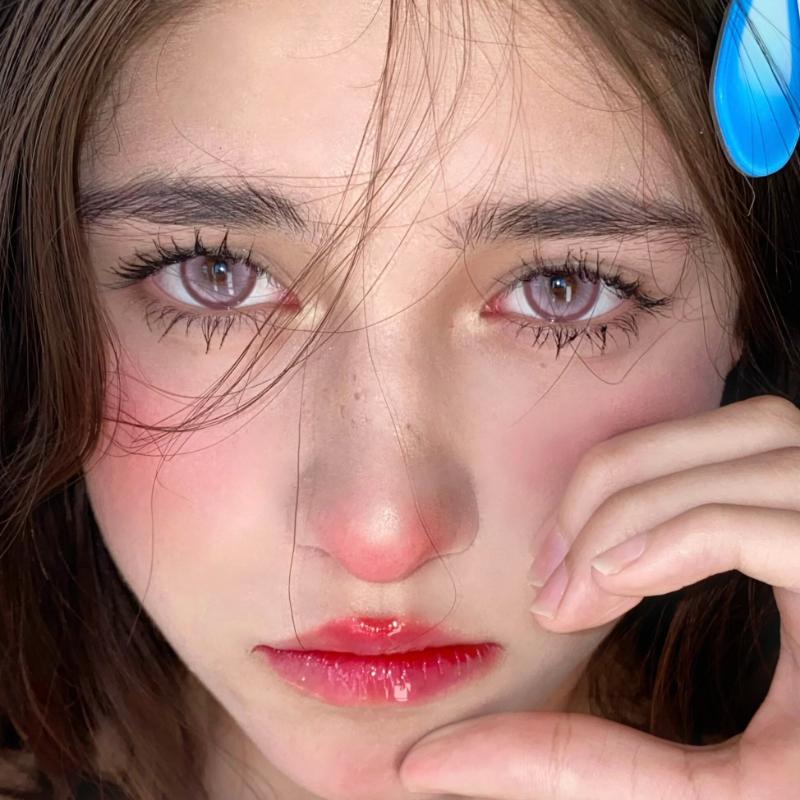 MILLCREEK Blaue Kontaktlinsen 14,5 MM Chamäleon-Serie Cosplay Halloween Augen Kosmetische Kontaktlinsen Weiches Komfort-Hydrogel