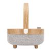 LED Night Light 4 in 1 Music Touch Bedside Lamp with Wireless  r Portable   Speaker Phone Holder for Bedroom