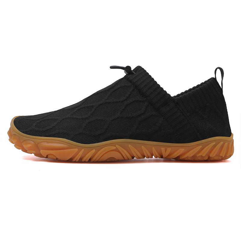 Men's Non-slip Barefoot Fly-knit Multi-use Shoes: Breathable, Comfortable for Dance, Yoga, and Fitness