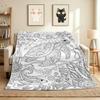 Ocean Life Flannel Blanket Throw Blanket Soft Warm Sofa Bed Camping home Decor Unique Christmas Gift C9261414