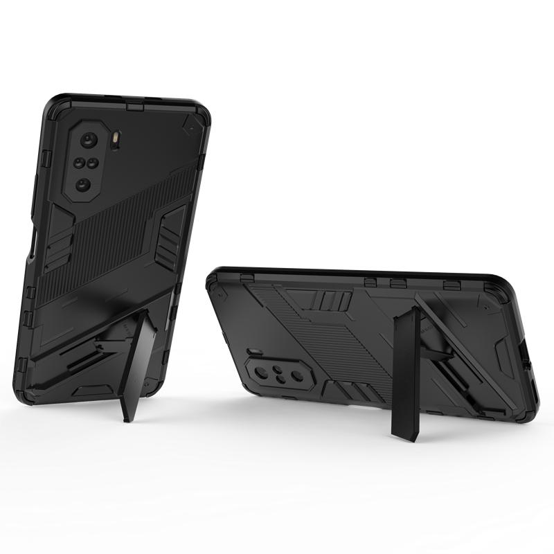 For Xiaomi PocoF3 Case Rugged Armor Shockproof Phone Case For Poco Poko Little F3 F 3 3F Car Magnetic Holder Stand Back Cover