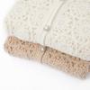 Women's V-Neck Cashmere Cardigan: Ethnic Style, Hollow Knit, Elegant, Versatile Sweater for Autumn and Winter