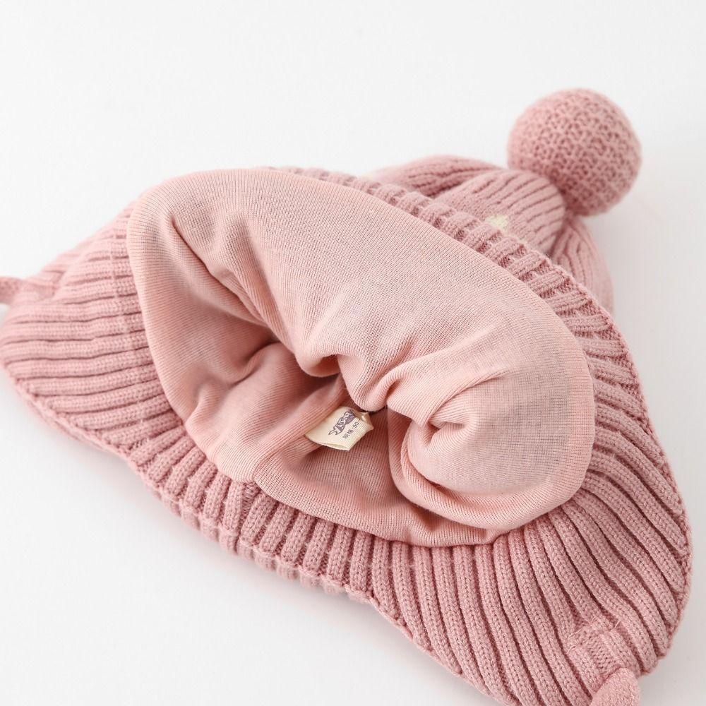 Chapeau d'hiver pour bébé au crochet coupe-vent doux pour enfants protège-oreilles saison hivernale