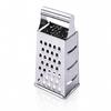Asdays Box Grater, Cheese Grater, 4-Sided Grater for Vegetables, Dishwasher Safe, Cylindrical with H